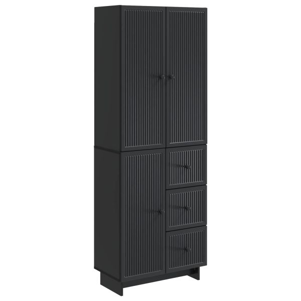 Комплект шкафове 2 pcs 66 x 34,5 x 90 см Инженерна дървесина