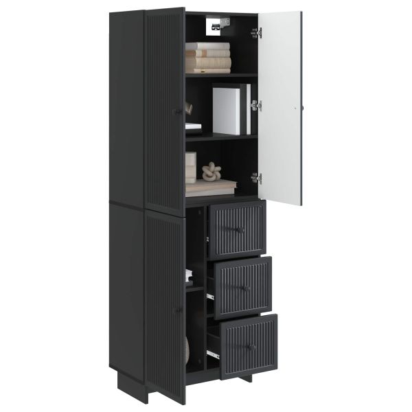 Комплект шкафове 2 pcs 66 x 34,5 x 90 см Инженерна дървесина