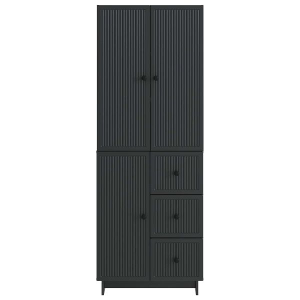 Комплект шкафове 2 pcs 66 x 34,5 x 90 см Инженерна дървесина