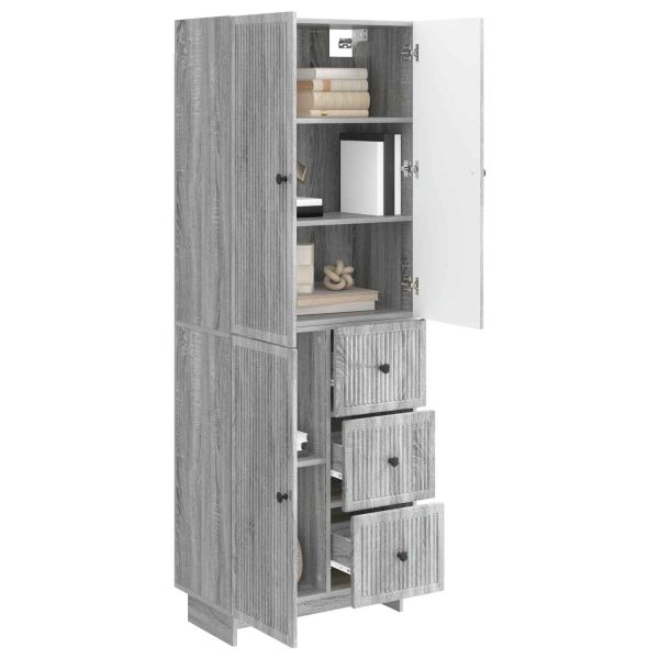 Комплект шкафове 2 pcs 66 x 34,5 x 90 см Инженерна дървесина
