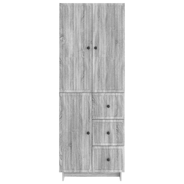 Комплект шкафове 2 pcs 66 x 34,5 x 90 см Инженерна дървесина