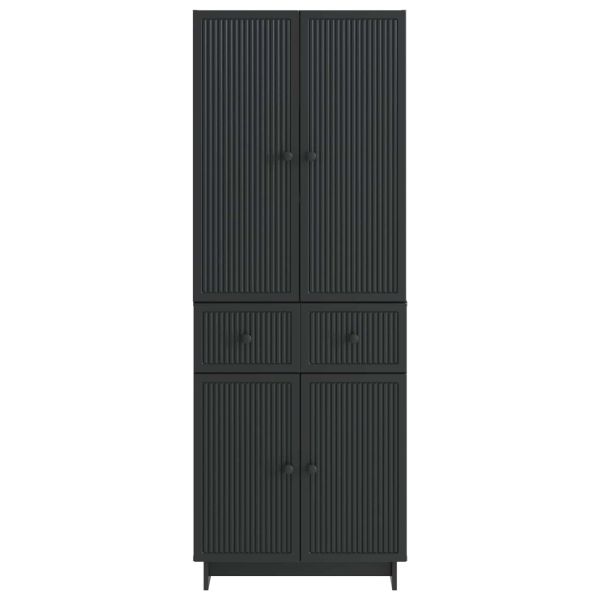 Комплект шкафове 2 pcs 66 x 34,5 x 90 см Инженерна дървесина