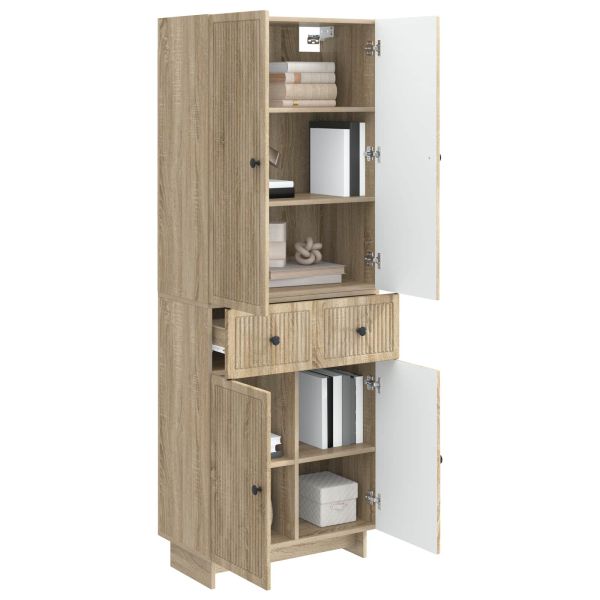 Комплект шкафове 2 pcs 66 x 34,5 x 90 см Инженерна дървесина