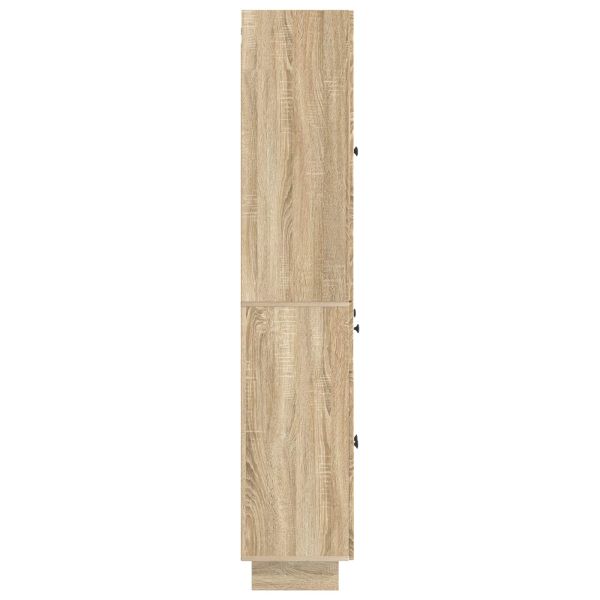 Комплект шкафове 2 pcs 66 x 34,5 x 90 см Инженерна дървесина