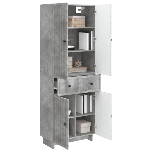 Комплект шкафове 2 pcs 66 x 34,5 x 90 см Инженерна дървесина