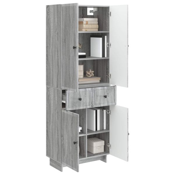 Комплект шкафове 2 pcs 66 x 34,5 x 90 см Инженерна дървесина