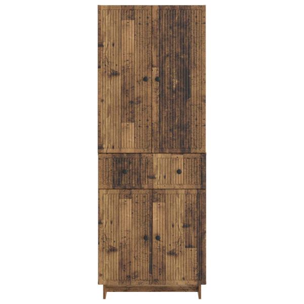 Комплект шкафове 2 pcs 66 x 34,5 x 90 см Инженерна дървесина
