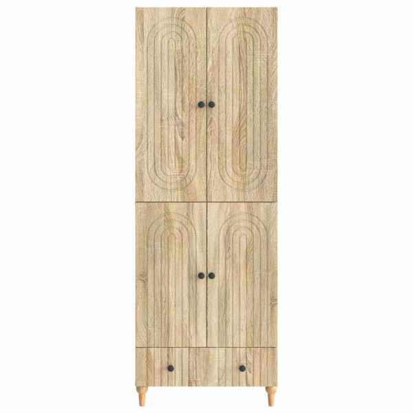 Комплект шкафове 2 pcs 66 х 34,5 х 95 см Инженерна дървесина