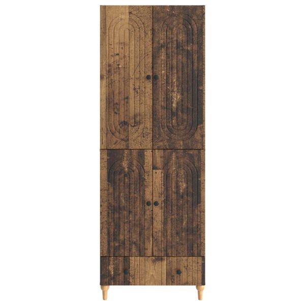 Комплект шкафове 2 pcs 66 х 34,5 х 95 см Инженерна дървесина