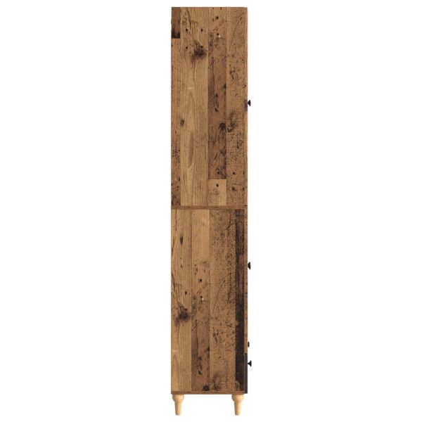 Комплект шкафове 2 pcs 66 х 34,5 х 95 см Инженерна дървесина
