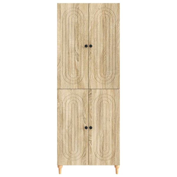 Комплект шкафове 2 pcs 66 x 34,5 x 90 см Инженерна дървесина