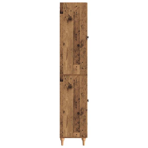 Комплект шкафове 2 pcs 66 x 34,5 x 90 см Инженерна дървесина