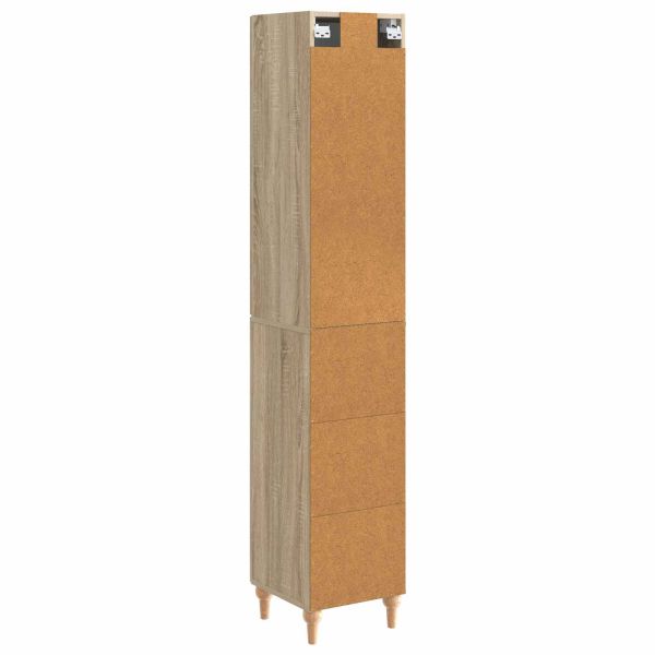 Комплект шкафове 2 pcs Дъб сонома Инженерна дървесина
