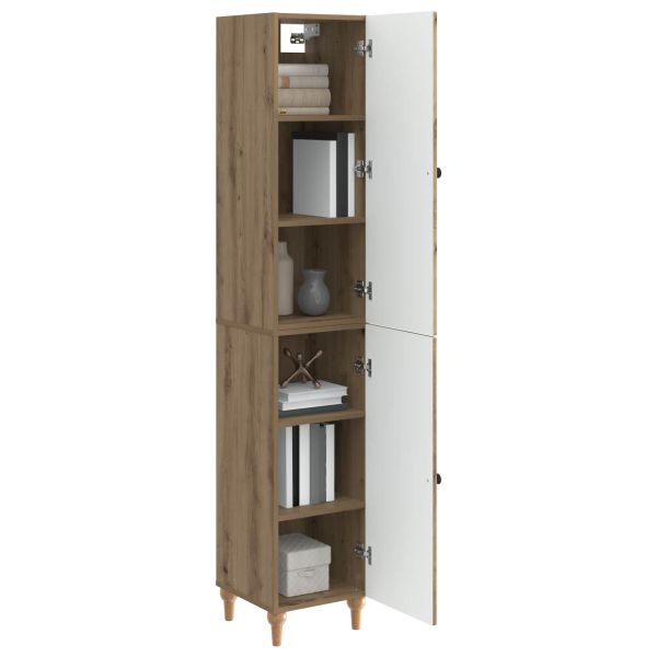 Комплект шкафове 2 pcs Дъб артизан Инженерна дървесина