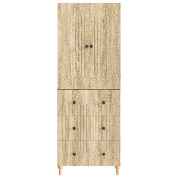 Комплект шкафове 2 pcs 66 x 34,5 x 90 см Инженерна дървесина