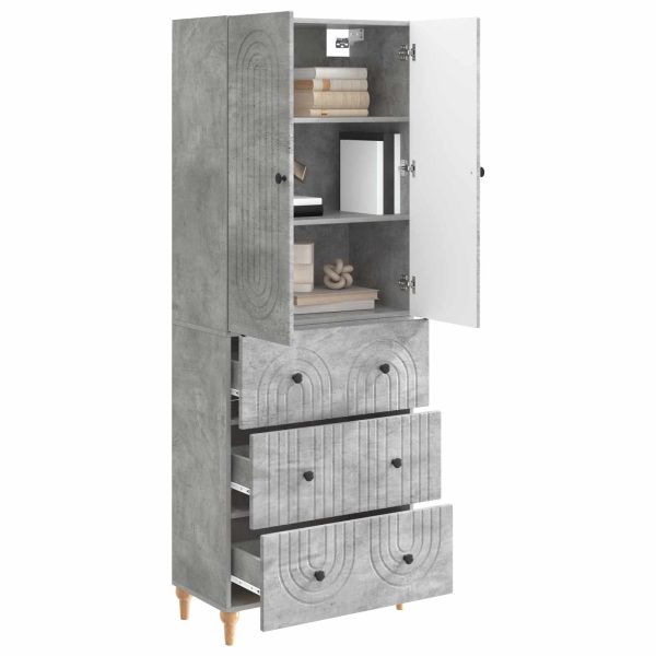 Комплект шкафове 2 pcs 66 x 34,5 x 90 см Инженерна дървесина