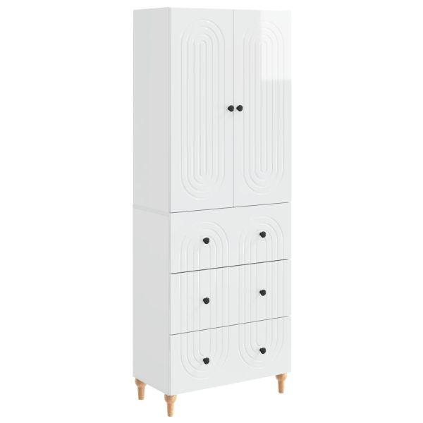 Комплект шкафове 2 pcs 66 x 34,5 x 90 см Инженерна дървесина