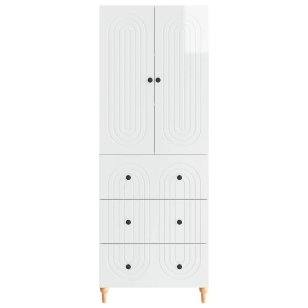 Комплект шкафове 2 pcs 66 x 34,5 x 90 см Инженерна дървесина