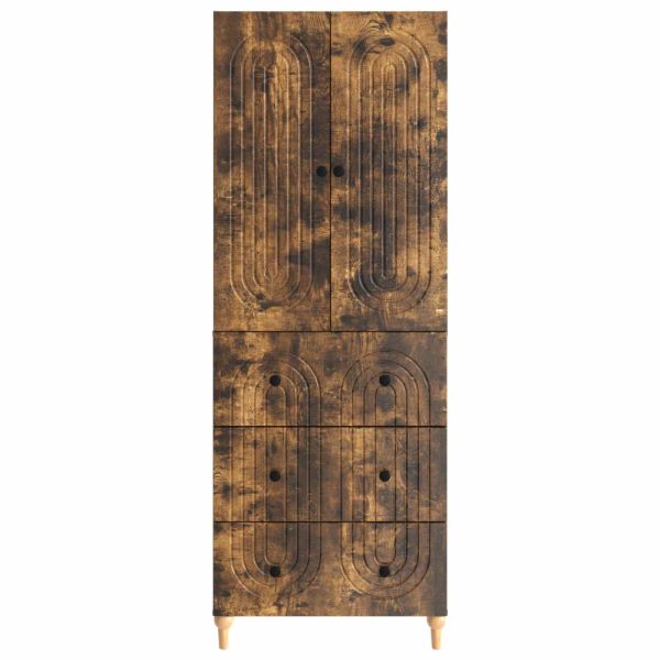 Комплект шкафове 2 pcs 66 x 34,5 x 90 см Инженерна дървесина