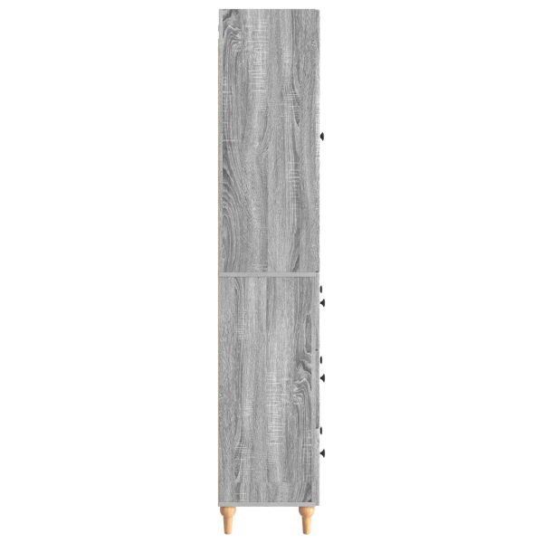 Комплект шкафове 2 pcs Сив Сонома 66 x 34,5 x 90 см
