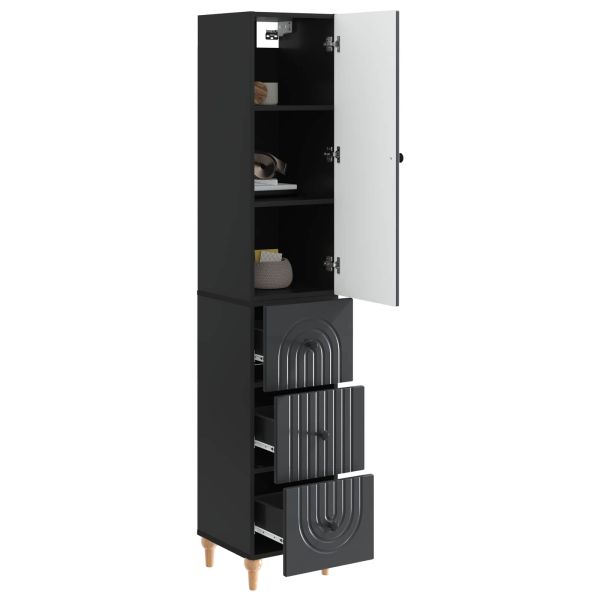 Комплект шкафове 2 pcs 33 x 34,5 x 90 см Инженерна дървесина