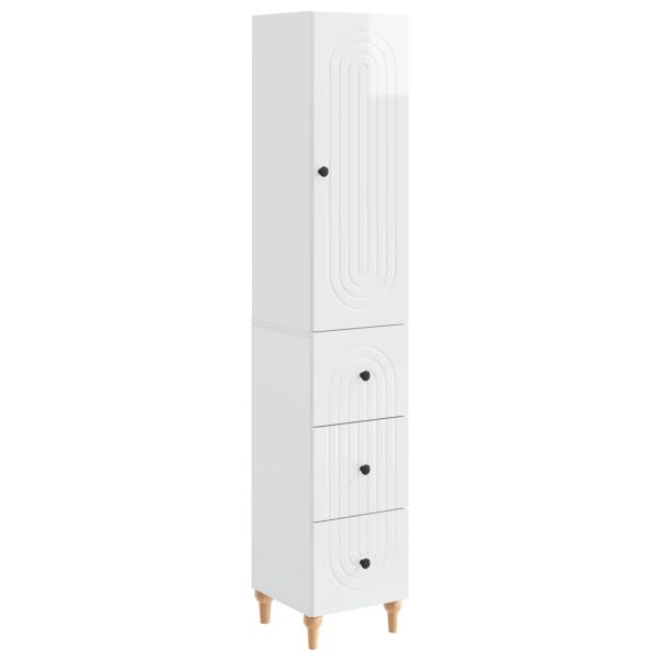Комплект шкафове 2 pcs 33 x 34,5 x 90 см Инженерна дървесина
