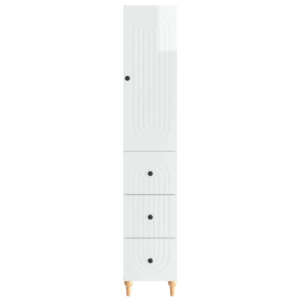 Комплект шкафове 2 pcs 33 x 34,5 x 90 см Инженерна дървесина