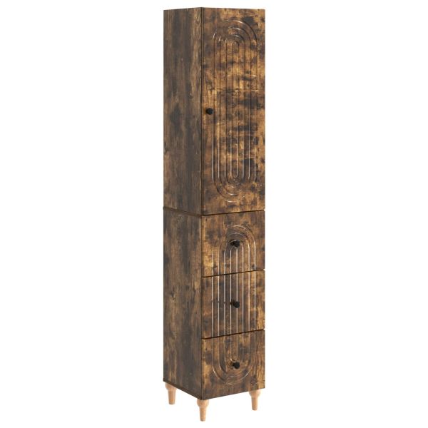 Комплект шкафове 2 pcs 33 x 34,5 x 90 см Инженерна дървесина