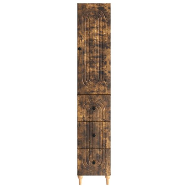 Комплект шкафове 2 pcs 33 x 34,5 x 90 см Инженерна дървесина