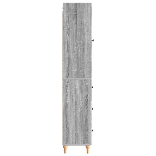 Комплект шкафове 2 pcs 33 x 34,5 x 90 см Инженерна дървесина