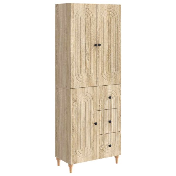 Комплект шкафове 2 pcs 66 x 34,5 x 90 см Инженерна дървесина