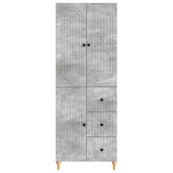 Комплект шкафове 2 pcs 66 x 34,5 x 90 см Инженерна дървесина