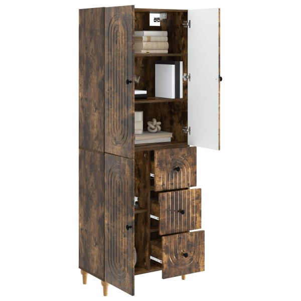 Комплект шкафове 2 pcs 66 x 34,5 x 90 см Инженерна дървесина