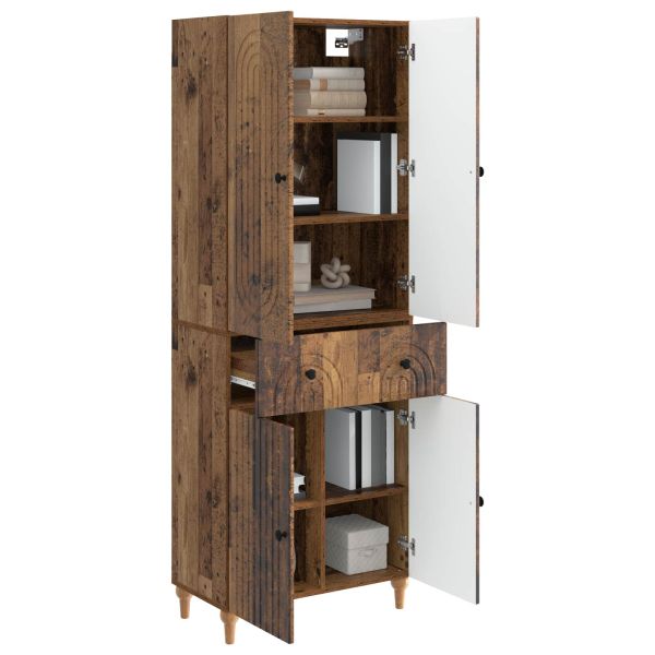 Комплект шкафове 2 pcs 66 x 34,5 x 90 см Инженерна дървесина