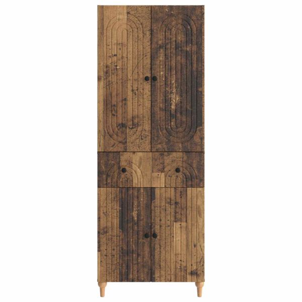 Комплект шкафове 2 pcs 66 x 34,5 x 90 см Инженерна дървесина