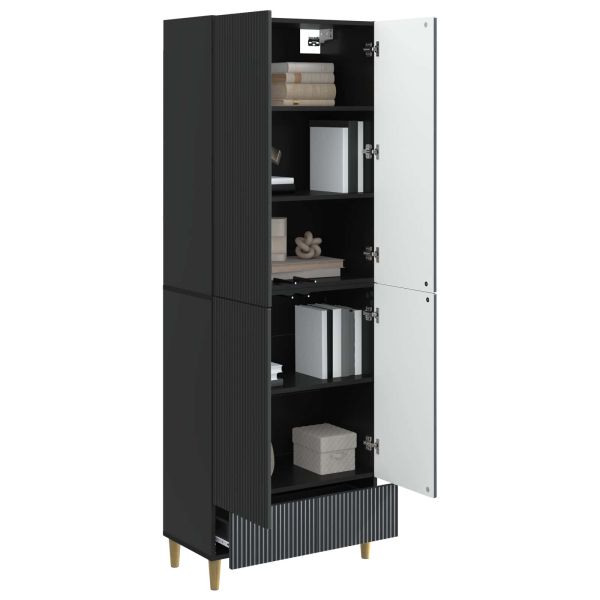 Комплект шкафове 2 pcs 66 х 34,5 х 95 см Инженерна дървесина