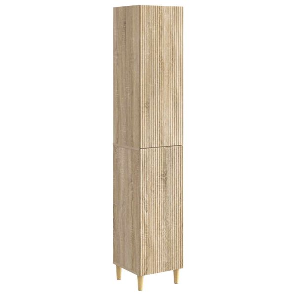 Комплект шкафове 2 pcs 33 x 34,5 x 90 см Инженерна дървесина