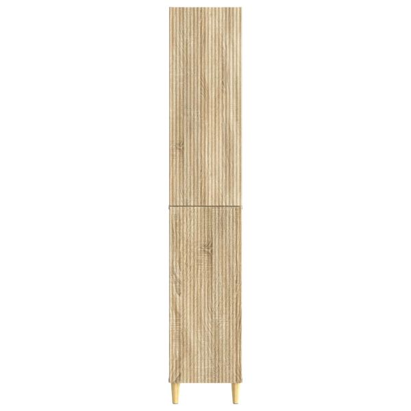 Комплект шкафове 2 pcs 33 x 34,5 x 90 см Инженерна дървесина