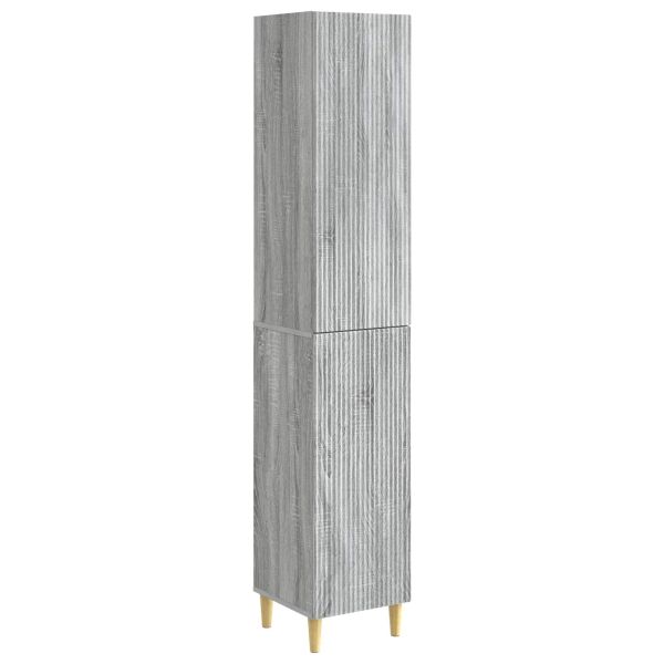 Комплект шкафове 2 pcs 33 x 34,5 x 90 см Инженерна дървесина
