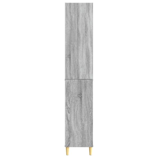 Комплект шкафове 2 pcs 33 x 34,5 x 90 см Инженерна дървесина