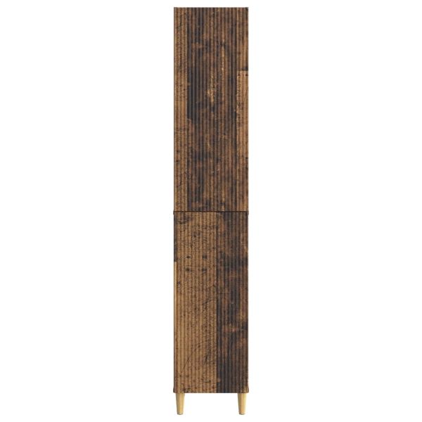 Комплект шкафове 2 pcs Старо дърво 33 x 34,5 x 90 см