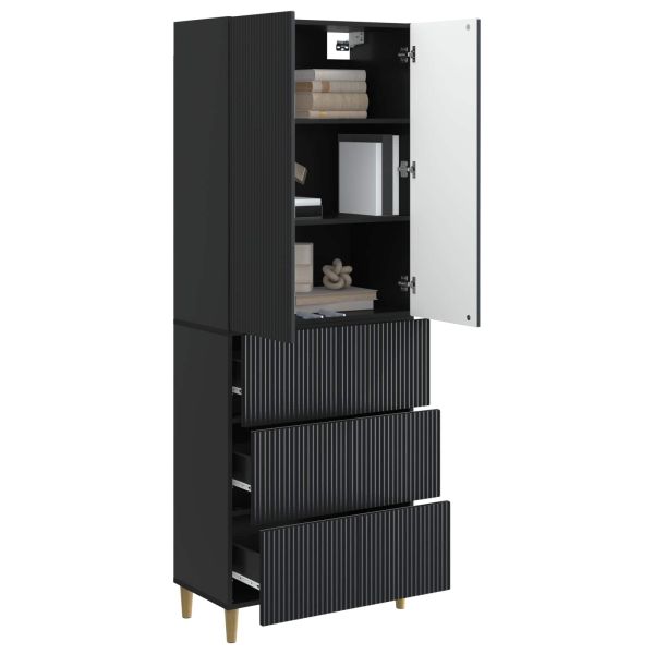 Комплект шкафове 2 pcs 66 x 34,5 x 90 см Инженерна дървесина