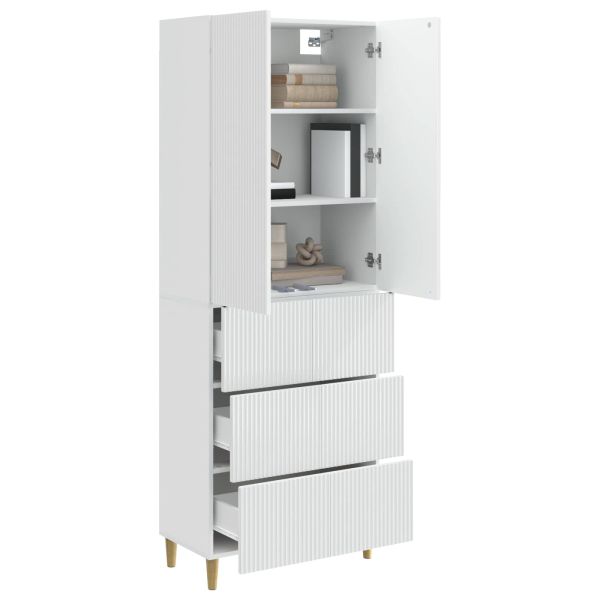 Комплект шкафове 2 pcs 66 x 34,5 x 90 см Инженерна дървесина