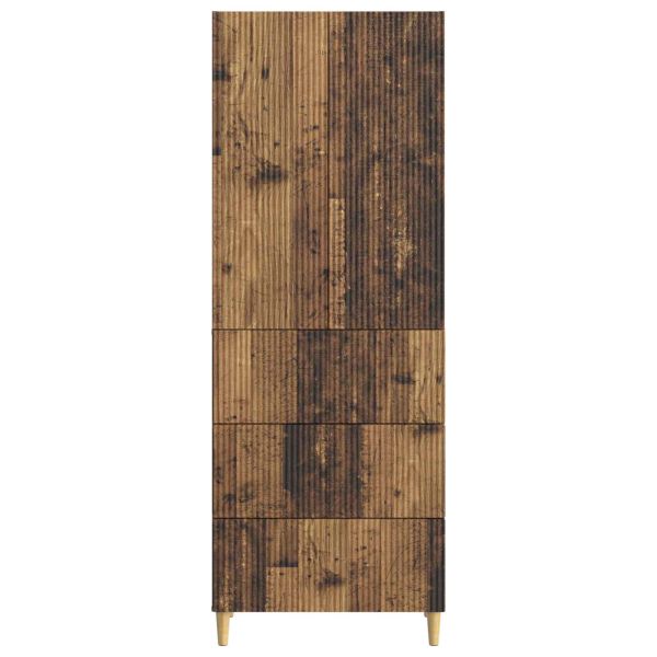 Комплект шкафове 2 pcs 66 x 34,5 x 90 см Инженерна дървесина