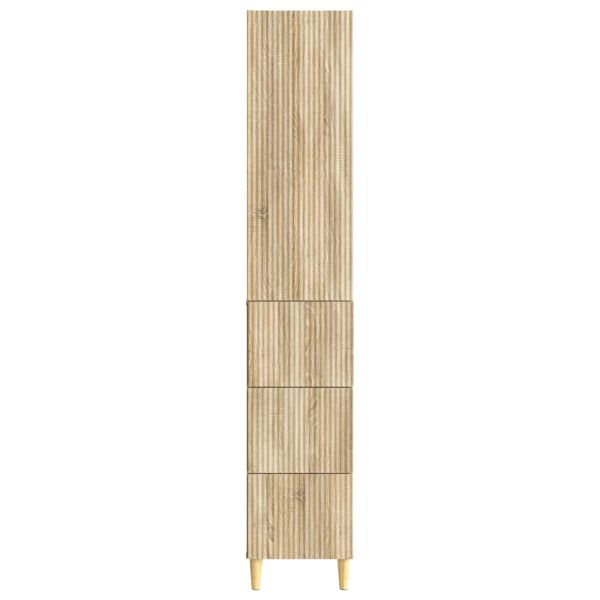 Комплект шкафове 2 pcs 33 x 34,5 x 90 см Инженерна дървесина