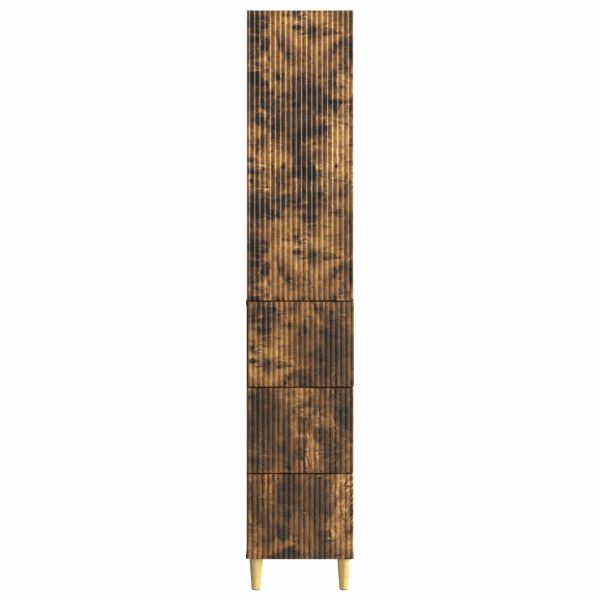 Комплект шкафове 2 pcs 33 x 34,5 x 90 см Инженерна дървесина
