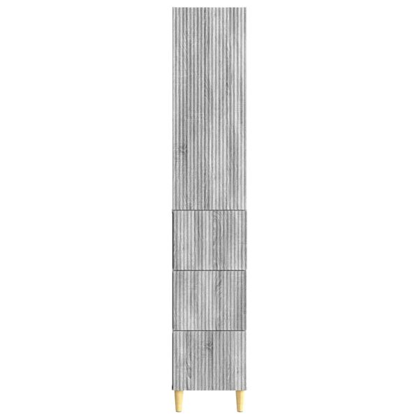 Комплект шкафове 2 pcs Сив Сонома 33 x 34,5 x 90 см
