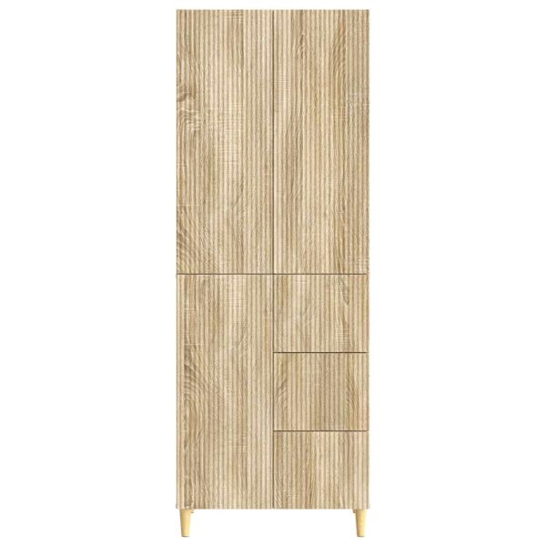 Комплект шкафове 2 pcs 66 x 34,5 x 90 см Инженерна дървесина
