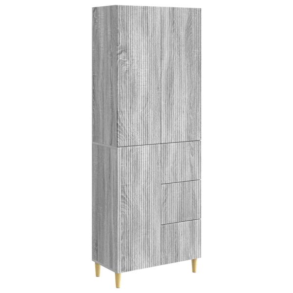 Комплект шкафове 2 pcs Сив Сонома 66 x 34,5 x 90 см