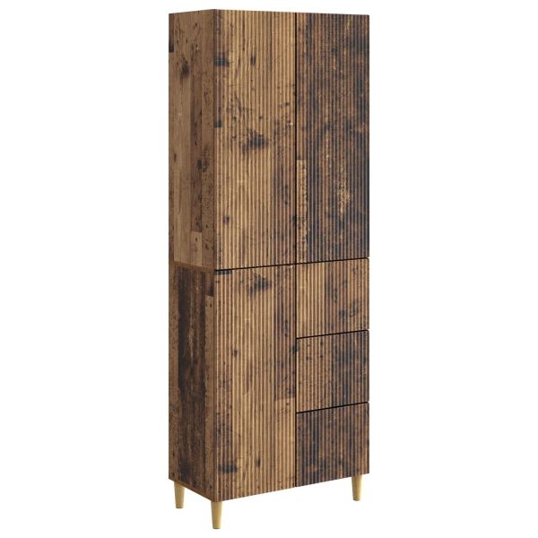 Комплект шкафове 2 pcs 66 x 34,5 x 90 см Инженерна дървесина